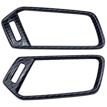 

Carbon Fiber Pattern ABS Side Air Vent Outlet Cover Trim Fit for Honda Accord 2018