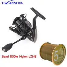 Рыболовная катушка для сокола TSURINOYA 2000 3000 4000 5000 9BB 5,2: 1 цельнометаллическая спиннинговая катушка для соленой воды легкая катушка для ловли карпа