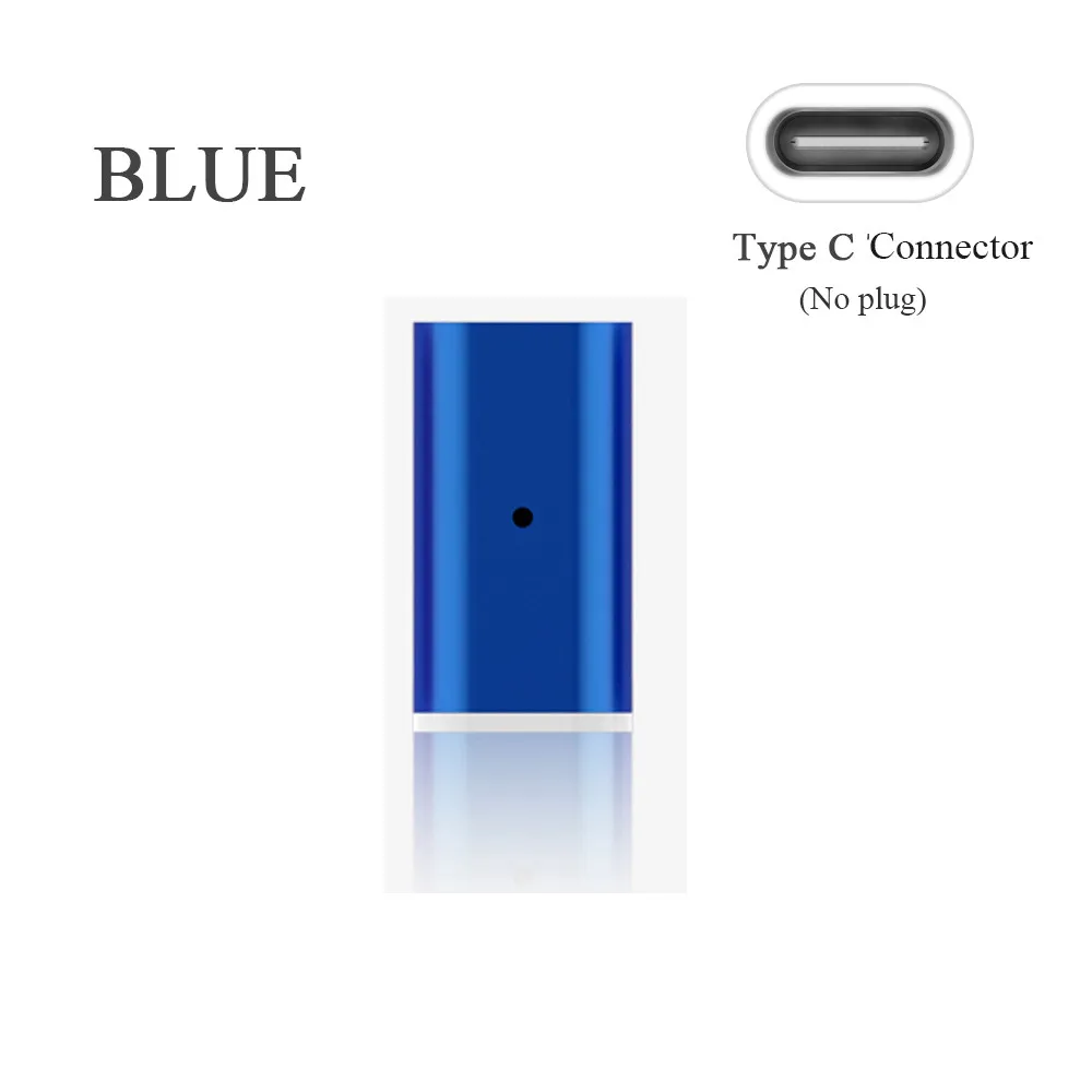 Blue Type C Adapter Модный адаптер для телефона TYPE C USB Micro USB Магнитный адаптер для зарядного устройства Магнитный адаптер для зарядки Дата-кабель - Цвет: Blue Type C Adapter