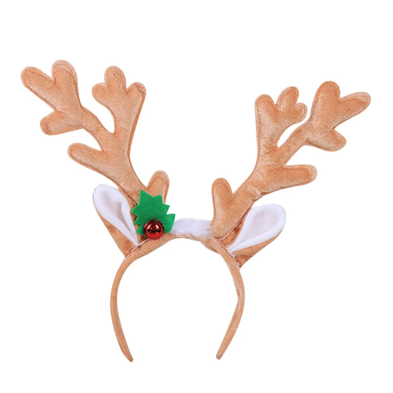 Xmas headband Рождественские ободки, аксессуары для волос для девочек, милая Рождественская повязка на голову, подарок для детей, рождественские вечерние аксессуары, navidad diademas 20N5 - Цвет: Xmas headband