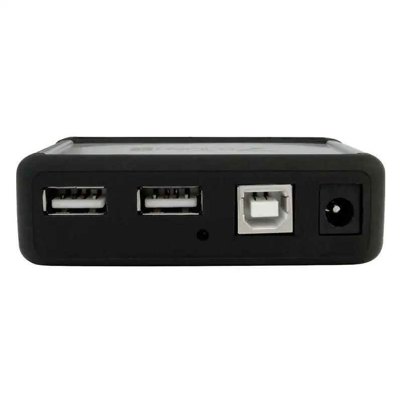 Высокая Скорость 7 Порты и разъёмы USB 2,0 концентратор разветвитель с питанием от сети переменного тока Мощность адаптер EU/US/UK Plug 480 Мбит/с для настольных ПК компьютер