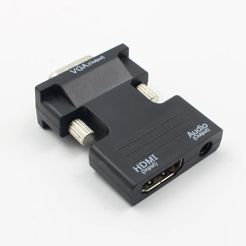 Хит продаж преобразователь HDMI мама VGA папа с аудио адаптером поддержка 1080P