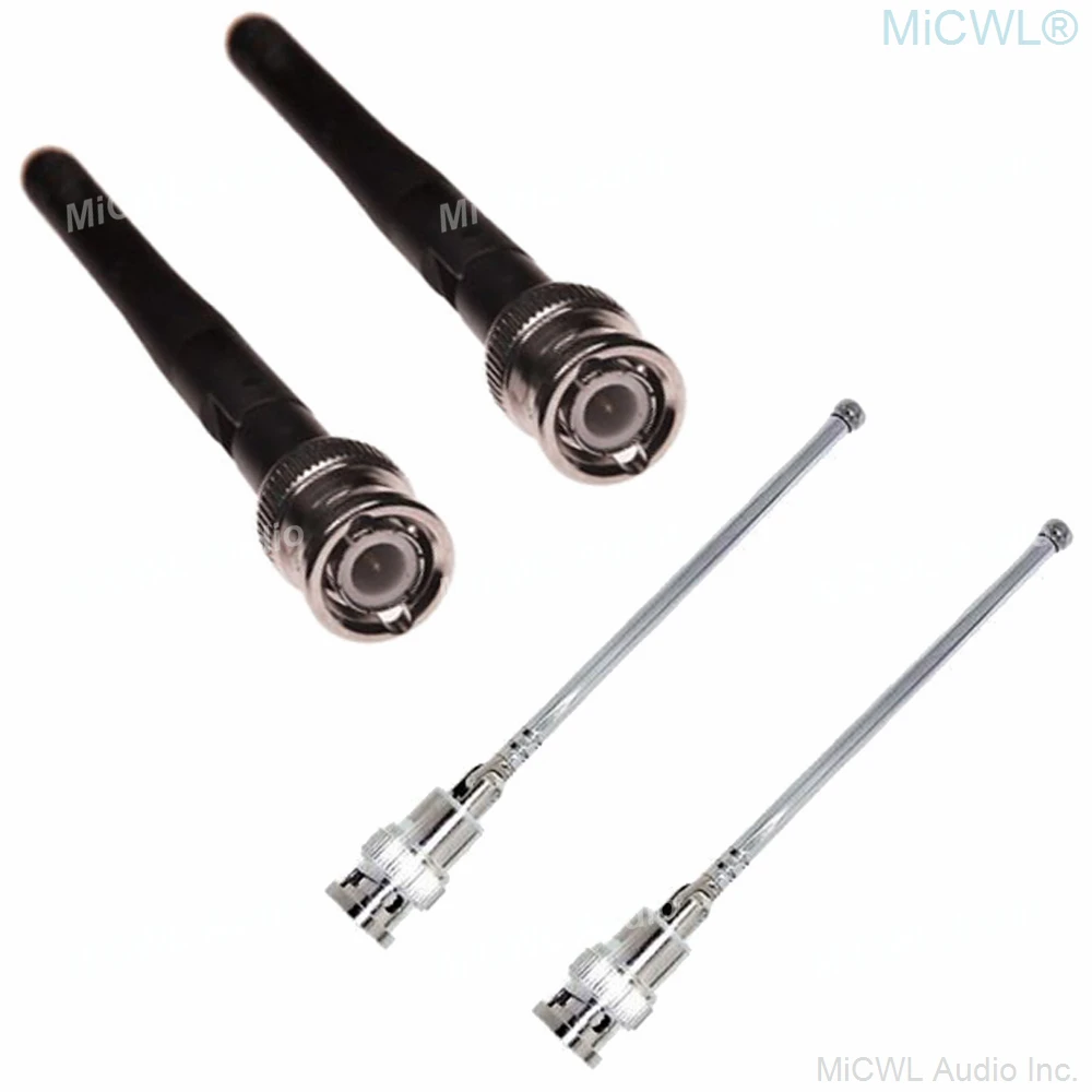 Pair Bnc Antenne Per Sennheiser Ew Em 100 300 500 G1 G2 G3 G4 Serie E Sr G1 G2 G3 G4 Iem G3 G4 Wreielss Ricevitore Host