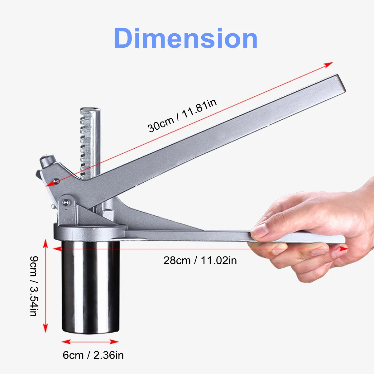 

Hot New Stainless Steel Manual Noodle Maker Press Pasta Machine Crank Cutter Fruits Juicer Cookware With 7 Pressing Noodle Mould
