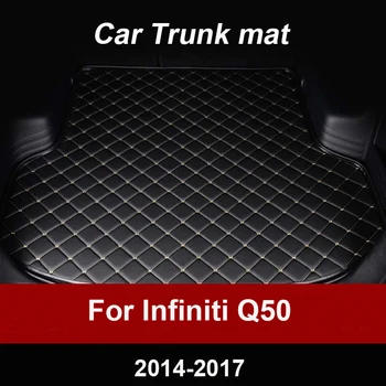 

APPDEE Car trunk mat for Infiniti Q50 2014 2015 2016 2017 cargo liner carpet interior accessories cover