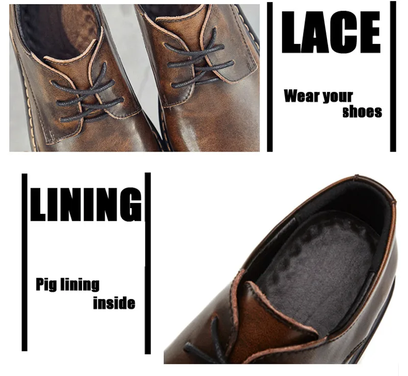 Vintage Women Flat Oxfords Shoes British Soft Leather Student Platform Brogues Shoes Flat College Lace Up Oxford Shoes For Woman (6)