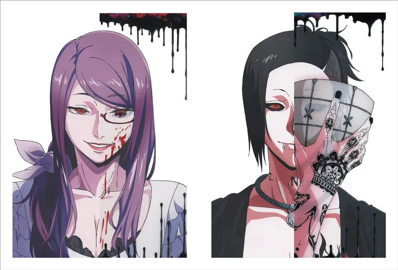 Tokyo Ghoul Colorful Book Art Book Collection Color Illustratio Paintings Anime Artbook