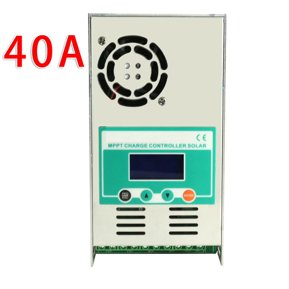 

12-48V Solar Controller Monitor Controller Overcharge Protection Fan Panel