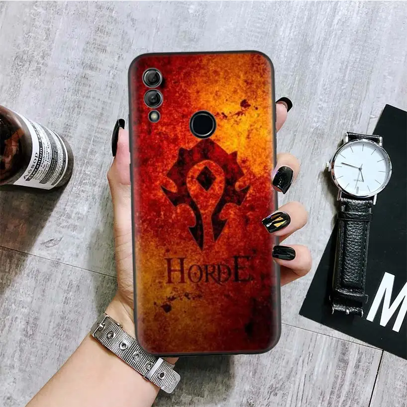 Поражает World of военных кораблей черная крышка чехол для телефона для huawei Y9 Y5 Y6 Y7 Honor 10 9 Lite 9X8X8 S 8A фотоаппаратов моментальной печати 7S 7A 10i 20i V20 Coque C - Цвет: BA117-8