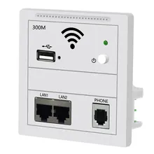 300 Мбит/с WiFi розетка AC220V Встроенная антенна репитер для ресторана настенный беспроводной маршрутизатор аксессуары 86 панель ИНН