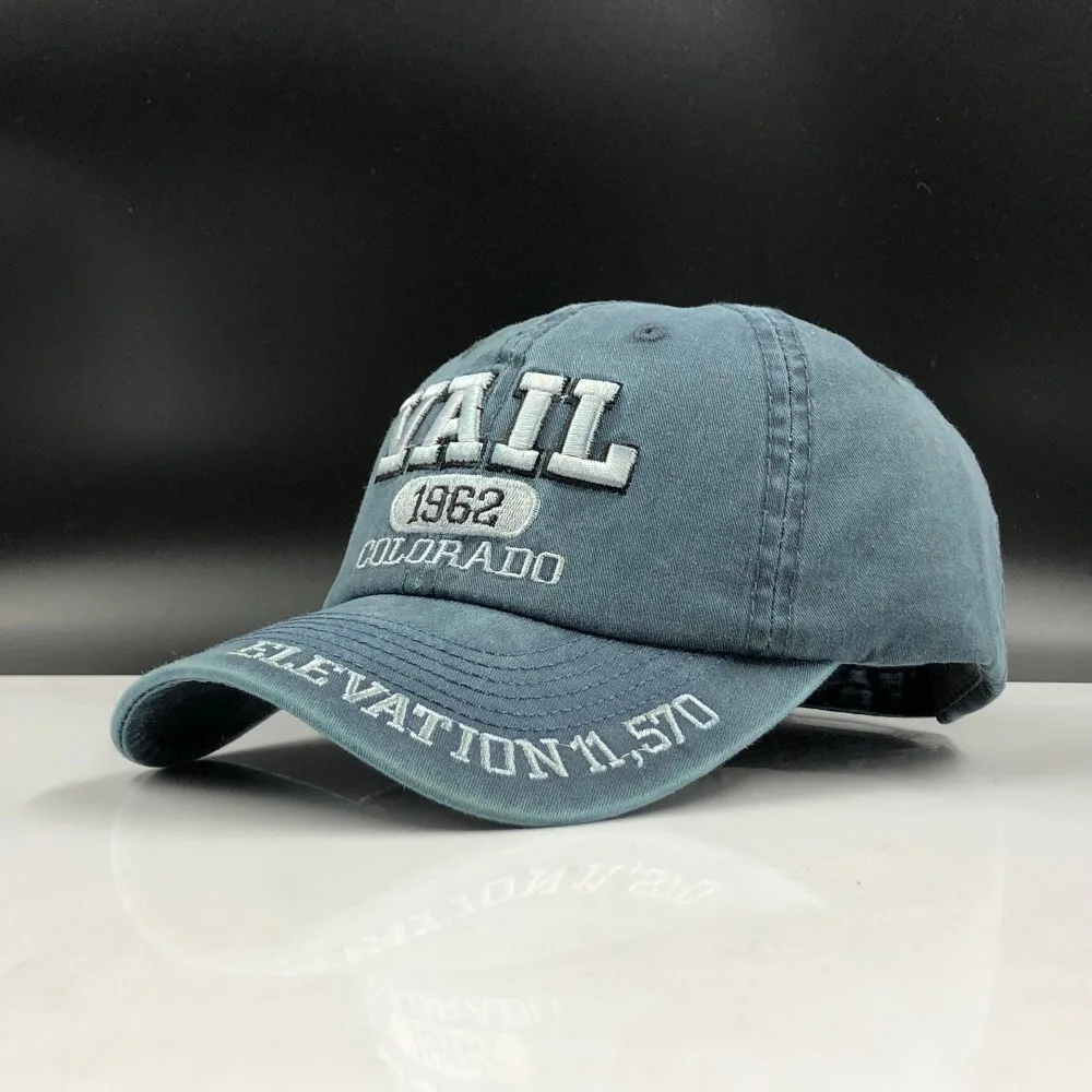 Хлопчатобумажные вышитые буквы бейсбольная Кепка Snapback Кепка s Bone casquette шляпа Distressed носить облегающие шляпы для мужчин на заказ шляпы