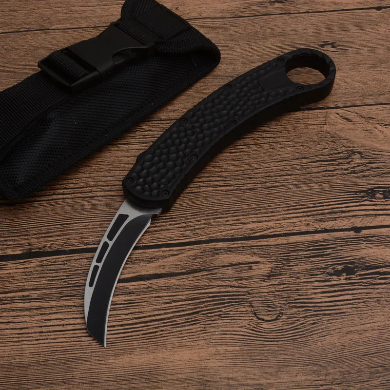 Drebo версия два стиля ручка Mir T karambit коготь Карманный охотничий выживания Пешие прогулки складной нож