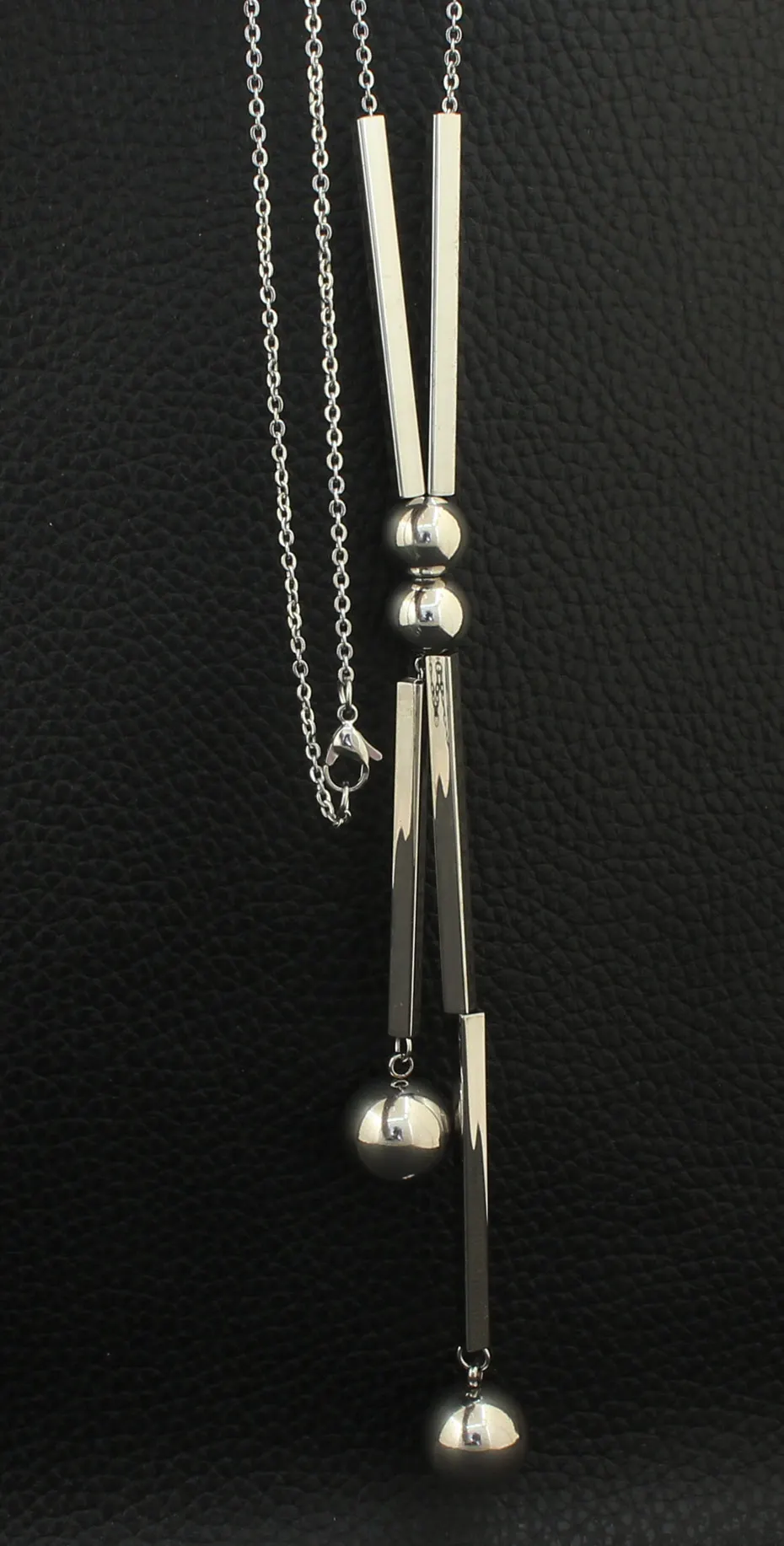 Joyas Store, модные ювелирные изделия из нержавеющей стали для женщин, 620 мм, длинная цепочка на свитер, ожерелье, высокое качество, новые NEIZBIBD