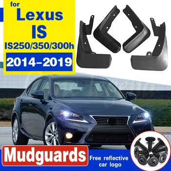 

Set Molded Mud Flaps For Lexus IS IS250 IS350 IS300h 2014 2015-2017 Mudflaps Splash Guards Front Rear Mud Flap Mudguards Fender