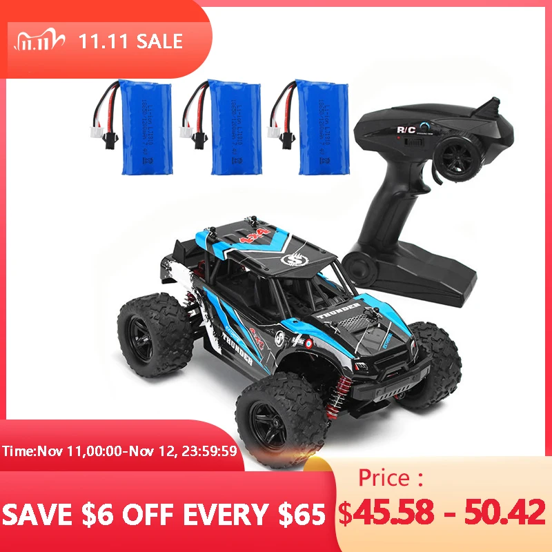 

HS 18311/18312 1/18 40+MPH 2.4G 4CH 4WD High Speed Climber Crawler RC Car Toys