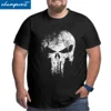 Punisher Skeleton Skull T Shirt Men 100% Cotton Amazing T-Shirt 1