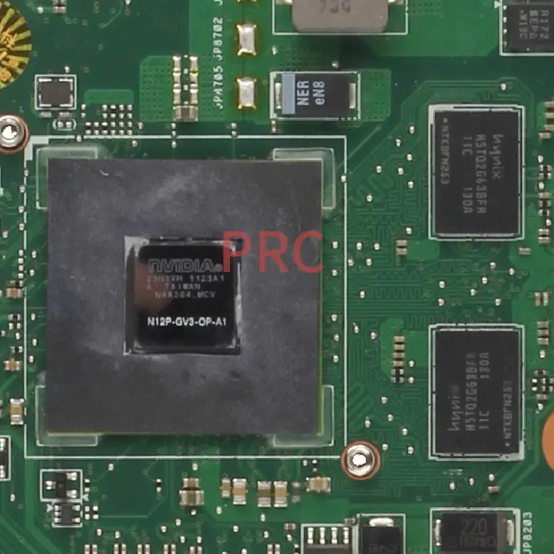 aic70 rev.2.0 08n1-0nx3j00 ddr3 notebook mainboard
