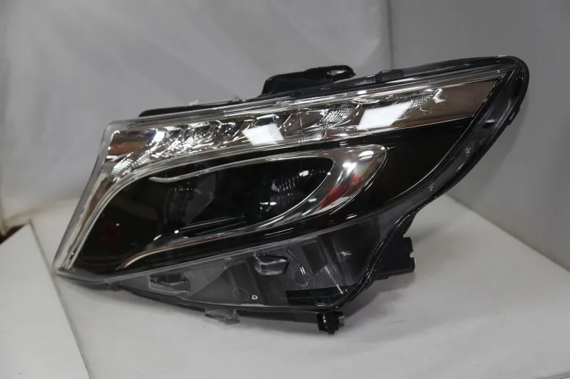 1 пара, автомобильный Стильный чехол для Mercedes-Benz V260 VITO, светодиодный головной фонарь, полный светодиодный фонарь,, лет, светодиодный фонарь V260