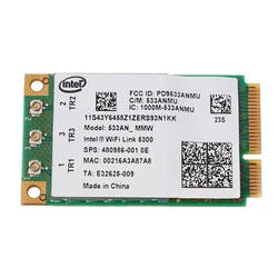 Mini carte WLAN wi fi 5300 "PCIe 802.11n + 450 mb/s, Module de périphérique sans fil 