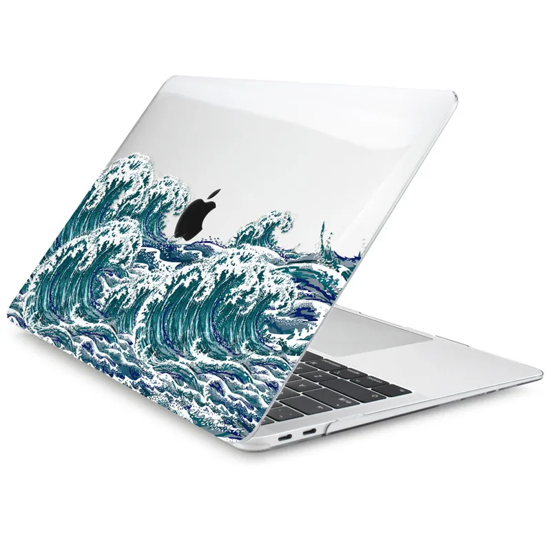 X122 Жесткий чехол с цветочным рисунком и кристаллами для MacBook Air 11 12/air 13 A1932 retina 13 pro 13,3 15 16 touch bar A2141 чехол с цветами для ноутбука - Цвет: X122