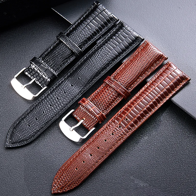 

Lizard Pattern Leather Watch Band Universal Watch Strap for Women Men Leather Watchband 12mm 14mm 16mm 18mm 20mm 22mm 24mm