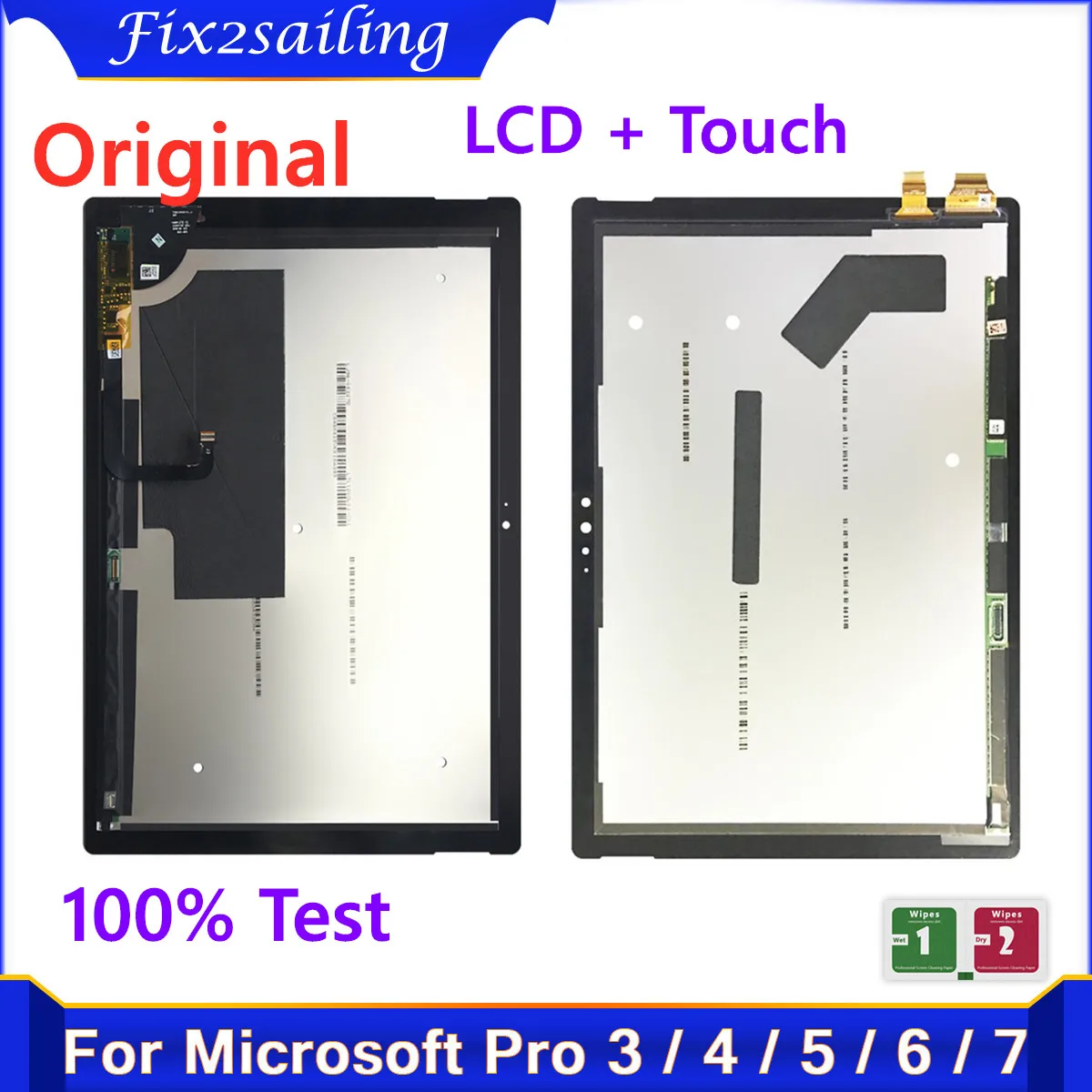 Оригинальный дисплей для Microsoft Surface Pro 3 1631 4 1724 5 1796 6 1807 7 1866 ЖК-дисплей с сенсорным