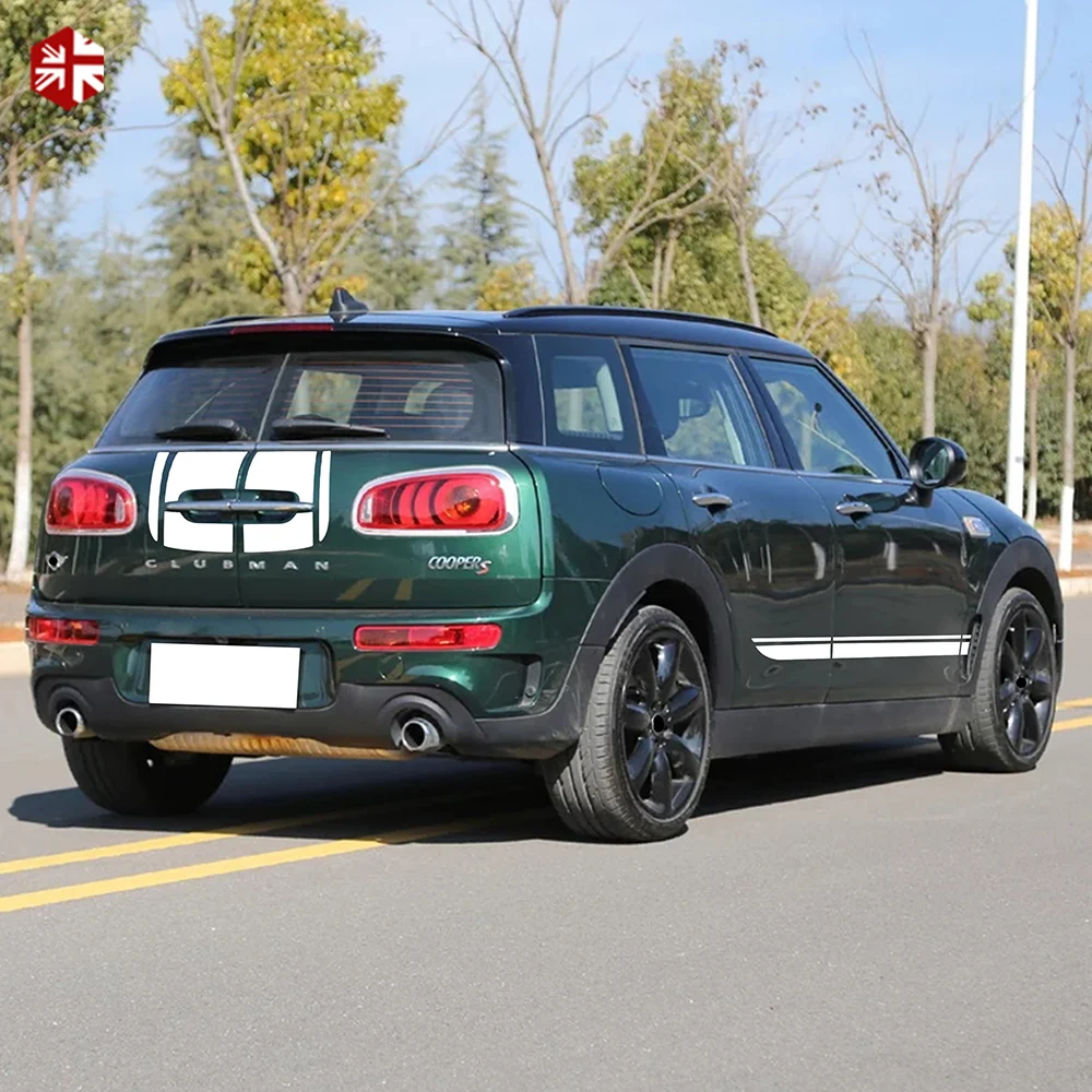 Car Door Side Stripes Sticker Hood Engine Cover Trunk Rear Body Kit Decal For MINI Cooper S Clubman F54 2015-2019 Accessories