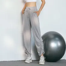 Осень-зима, новинка, для спортзала, большой размер, для спорта, широкие ноги, быстросохнущие, свободные, для фитнеса, йоги, бинты для женщин, для бега, длиной до лодыжки, штаны