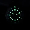 San Martin 62mas V4 41mm Diver Mens Watch Sapphire Glass Applied Logo NH35 Automatic Mechanical Watches Bracelet Date 20Bar Lume 6