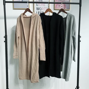 

Winter Sweater Women Knitted Long Cardigan Mujer Clothes Robe Cardigans Pull Femme Casaco Feminino Sueter Mujer Invierno 2019