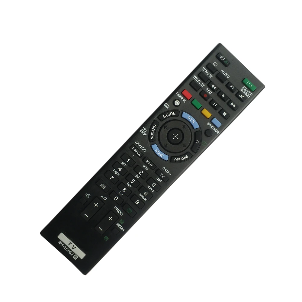 Пульт дистанционного управления RM-ED052 подходит для телевизоров SONY RM-ED050 RM-ED053 RM-ED060