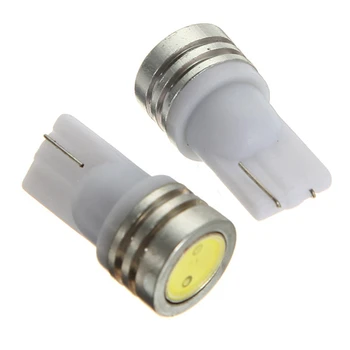 

2pcs/lot 194 168 1 SMD White Auto Side Wedge Tail LED Light Bulb Turn Signal Parking Marker Lamp Styling DC 12V