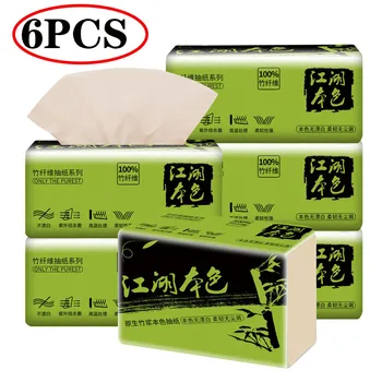 

6 Packs Multi-Fold Solid Paper Toilet Paper Table Kitchen Paper Paper Towel paper napkins fazzoletti carta dolares falsos papier