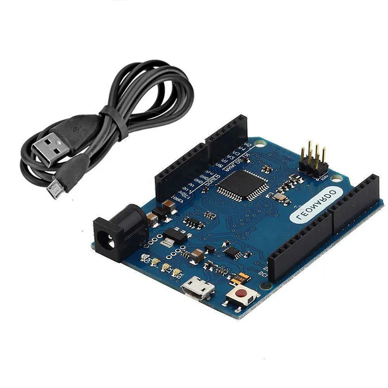 1PCS Leonardo R3 Microcontroller Atmega32u4 Development Board With USB Cable Compatible For Arduino DIY Starter Kit SAM 