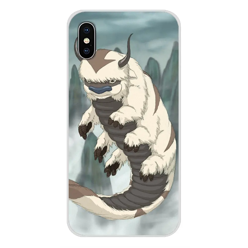 Для Apple IPhone X XR XS 11Pro MAX 4S 5s 5C SE 6S 7 8 Plus ipod touch 5 6 Аниме Appa Yip Аватар аксессуары чехол для телефона - Цвет: images 1
