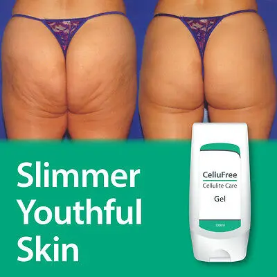 

CELLUFREE CELLULITE GEL TIGHT TONED SMOOTHER SLIMMER YOUTHFUL SKIN INSTANT