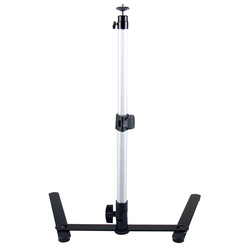 Adjustable Table Top Stand Set for Photograph Equiment Mini Monopod+Phone Clip Fill-In Light Bluetooth Control | Электроника