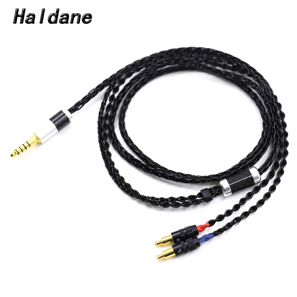 

Haldane BlackJelly Taiwan 7N Litz OCC Headphone Replace Upgrade Cable for Technica ATH-ADX5000 MSR7b 770H 990H ESW950 SR9 ES750