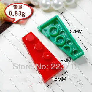 Free Shipping!41770 50pcs*Wing 2x4 Left* DIY enlighten block bricks,Compatible With Assembles Particles stacking blocks