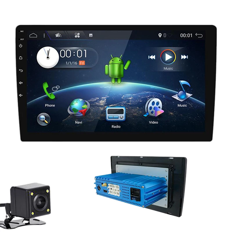 2Din Android 9,0 4G+ 64G PX6 шестиядерный автомобильный Радио Стерео gps навигация мультимедийный плеер Автомобильный Универсальный wifi Bluetooth аудио видео