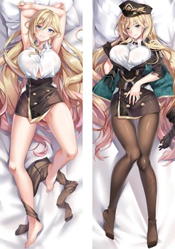

2020 August Update MmiHoYo Game Pillow Cover Case Double-side Sexy Girls Pillowcase Peach Skin 2 Way Throw Pillow case