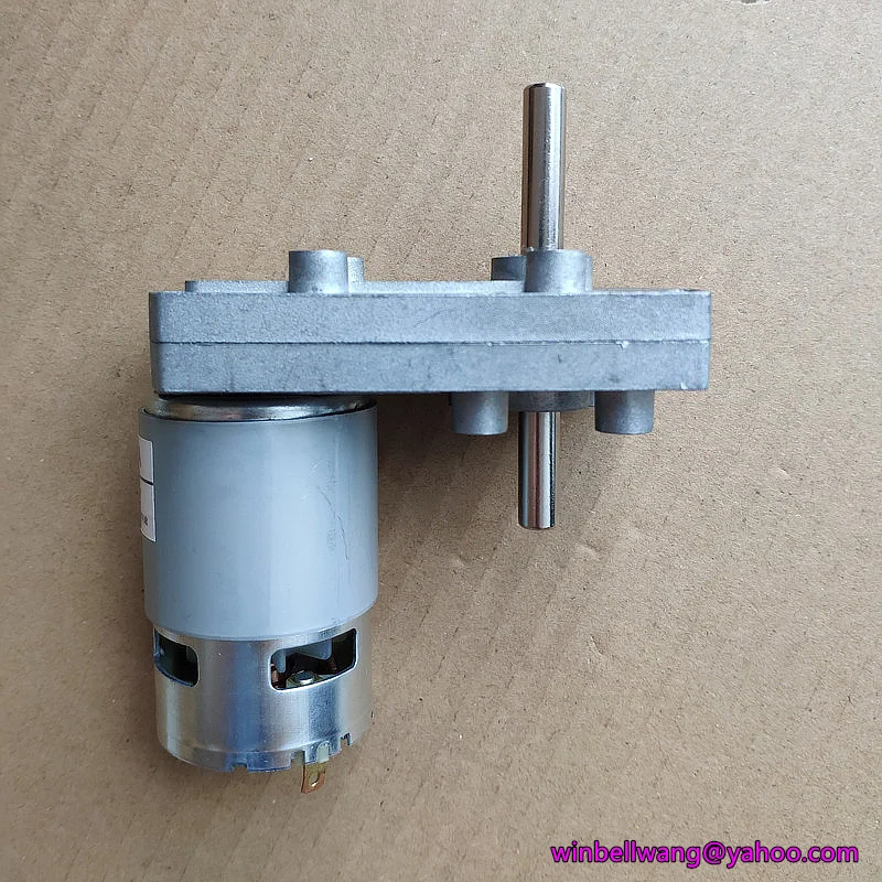 Brandnew775doubleoutputshaftDCgearmotor6V12V24Vatdifferent