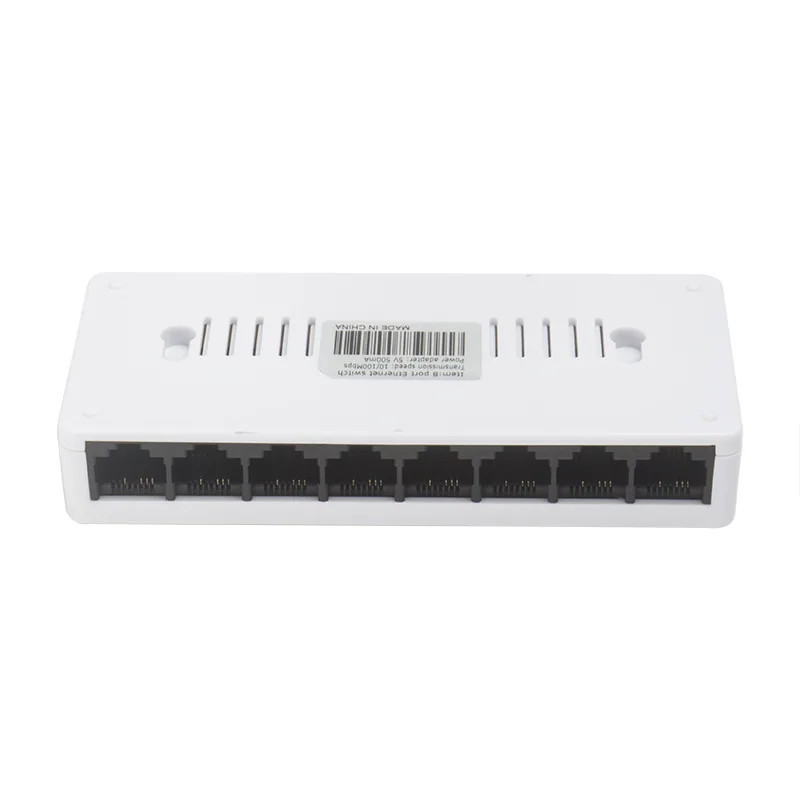 Новая модель 8 портов сетевой карты для Gigabit коммутатор Настольный RJ45 Ethernet адаптер 10/100 Мбит/с Lan переключатель концентратора 8 портов as