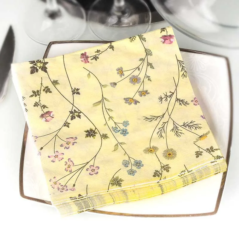 3-bolsas-de-papel-amarillo-claro-para-restaurante-flor-pequena-hotel-boda-tapete-de-mesa-copa-de-vino-arreglo-floral-20-piezas