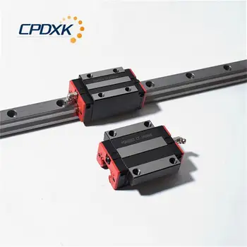 

Guides for machines 2pcs Linear Guides HGR30-500mm +4 PCS slides bearing block HGH30CA or HGW30CC for CNC parts
