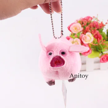 

Anime Plush Doll Fabric Pink Pig Toy Waddles Pendant Cute Pink Pig Stuffed Doll Decoration Toy 10pcs/lot