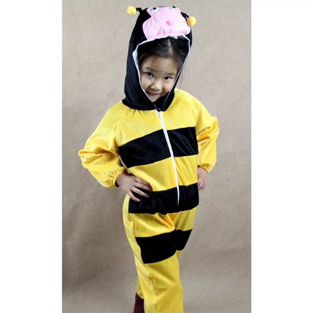 Umorden Cartoon Boy Girl Animal Bee Costume Cosplay Clothing Children's Day Halloween Costumes Jumpsuit for Children Kids Umorden Cartoon Boy Girl Animal Bee Costume Cosplay Clothing Children's Day Halloween Costumes Jumpsuit for Children Kids