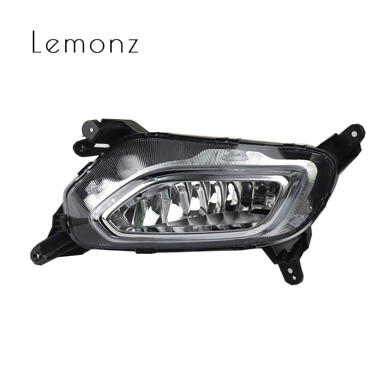 

1 PCS Fog light For KIA K4 2014-2017 Front bumper Fog lamp Driver light DRL