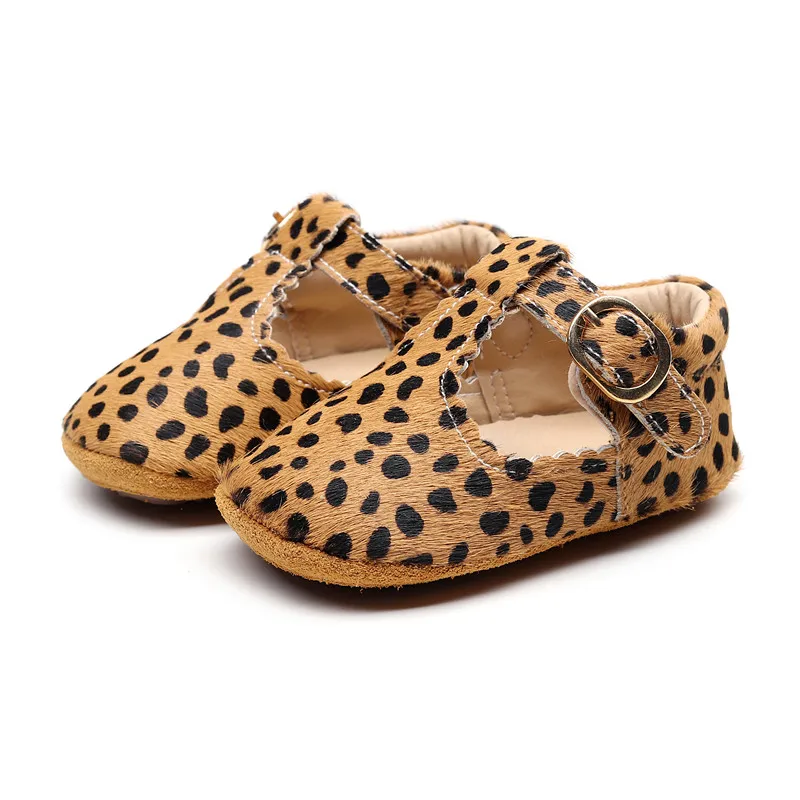 Детские мокасины с леопардовым принтом для маленьких девочек, первые ходунки для новорожденных мальчиков, нескользящая обувь для малышей