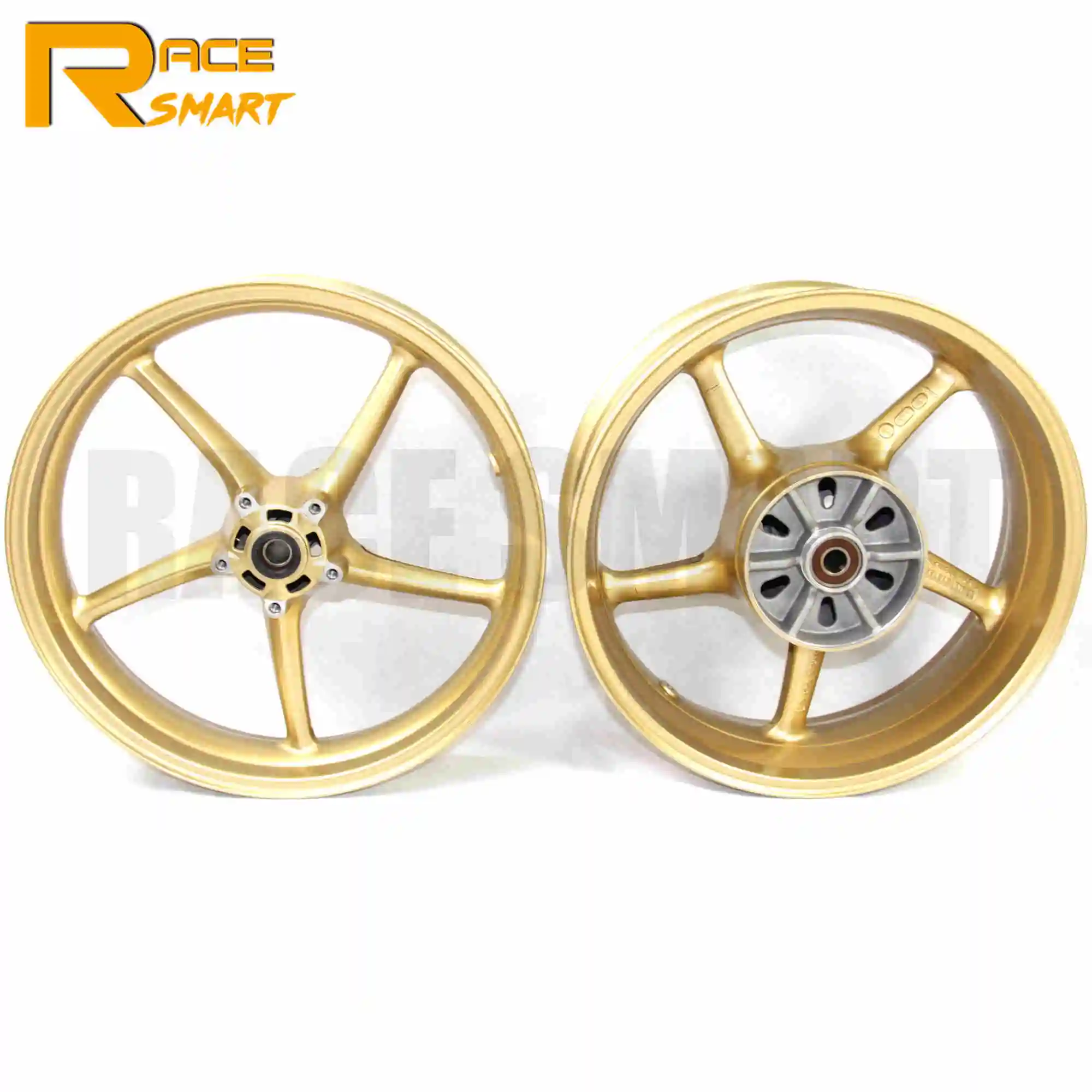 Gold Wheel Rim Обод колеса мотоцикла для Triumph уличного тройного 675 R 2009-2012 переднее заднее колесо диски мотоциклы колеса диски 2010 2011 2012 - Цвет: Gold Wheel Rim